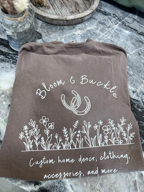 Bloom and Buckle Tee