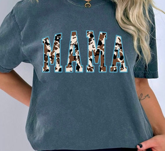 Cowhide Mama Shirt