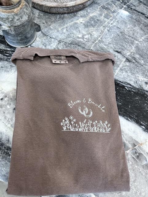 Bloom and Buckle Tee