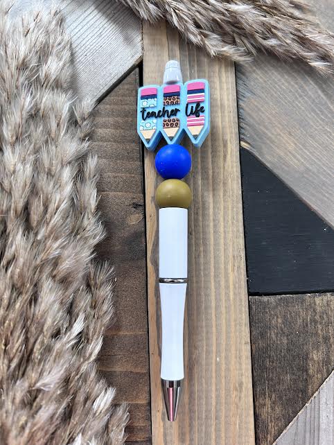 Blue and Gold Pen