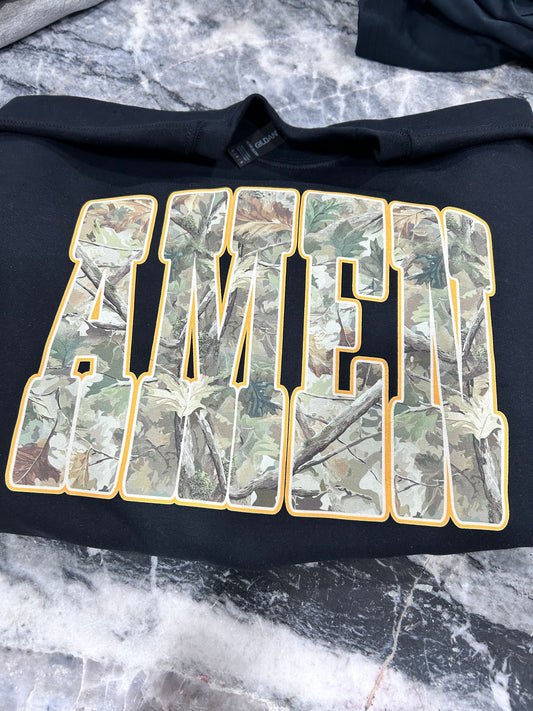 Camo Amen Crew